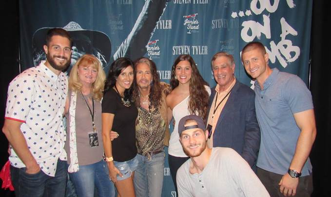 The Blumenthal Family with Steven Tyler (Janie's Got a Fund)